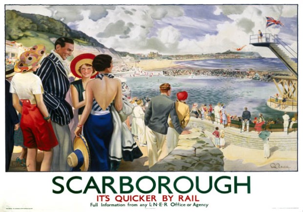 'Scarborough', LNER poster, 1930s.